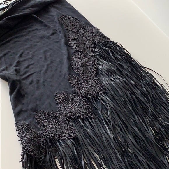 Jiki Monte Carlo Creations | Long Fringed Skirt - Picture 5 of 8